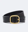 Loewe Leather Belt In Black