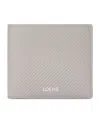Loewe Leather Bifold Wallet In Grey