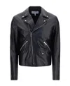 Loewe Biker Jacket In Nappa In Black
