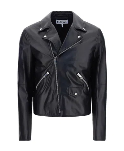 LOEWE LOEWE ZIPPED BIKER JACKET