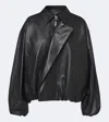 Loewe Nappa Lambskin Leather Jacket In Black