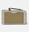 Loewe Leather Card Holder In Green