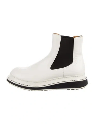 Pre-owned Loewe Leather Chelsea Boots In Multi