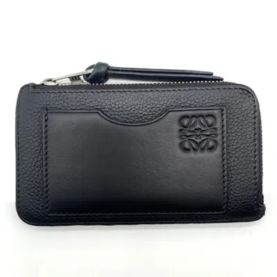 Pre-owned Loewe Leather Coin Purse/coin Case ()