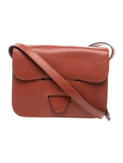 Pre-owned Loewe Leather Crossbody Bag In Brown