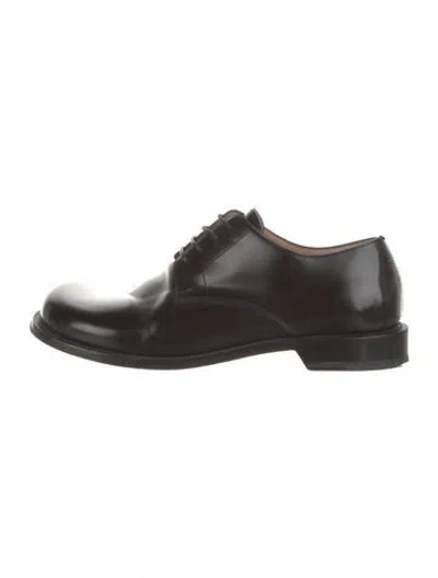 Pre-owned Loewe Leather Derby Shoes In Multi