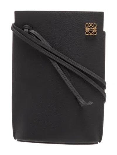 Pre-owned Loewe Leather Dice 2023 In Black
