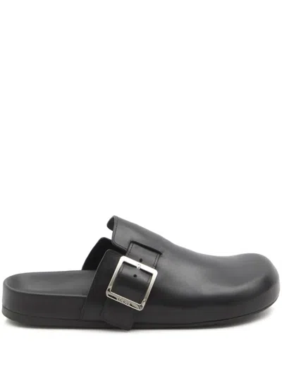 LOEWE LEATHER EASE BUCKLE MULE