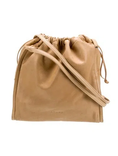 Pre-owned Loewe Leather Flamenco In Neutral