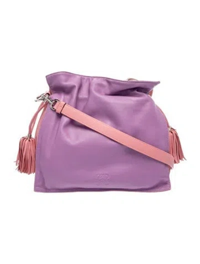 Pre-owned Loewe Leather Flamenco Tassel In Multi