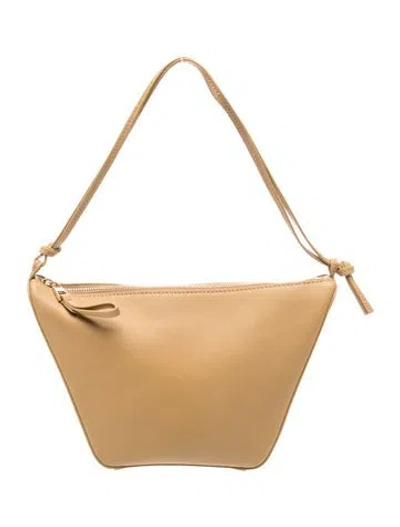 Pre-owned Loewe Leather Hammock 2024 In Neutral