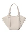 Loewe Hammock Flip Shoulder Bag In White