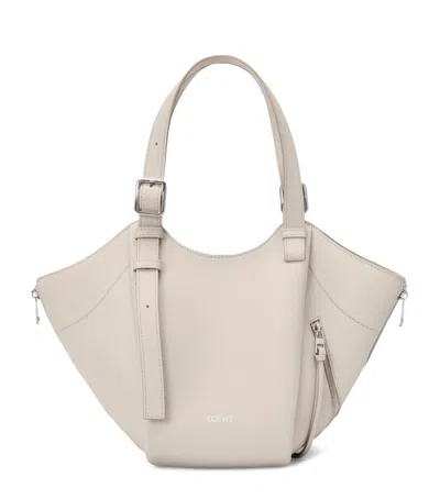 Loewe Hammock Flip Shoulder Bag In Neutral