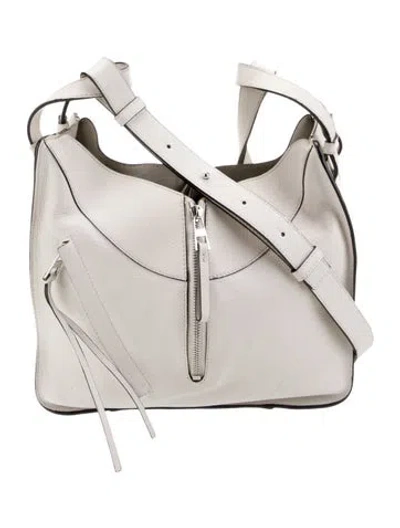 Pre-owned Loewe Leather Hammock Small In White