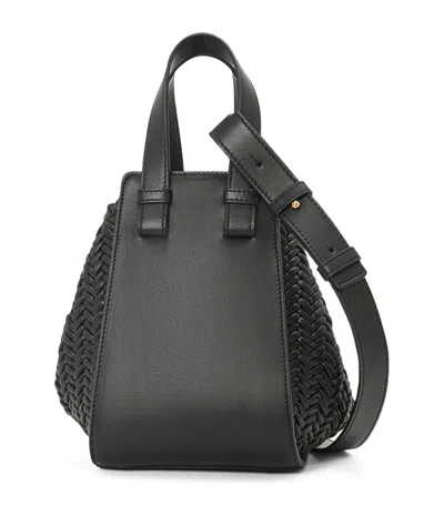 Loewe Leather Hammock Top-handle Bag In Black