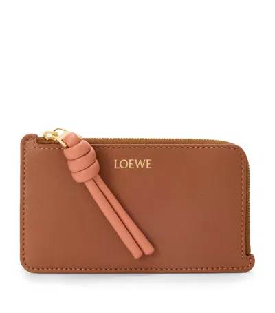 Loewe Leather Knot Card Holder