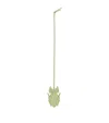 Loewe Leather Leaf Insect Charm In Yellow