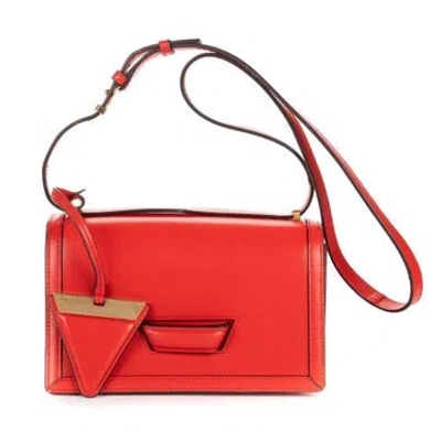 Pre-owned Loewe Leather Medium Barcelona In Red
