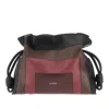 Loewe Leather Medium 'flamenco Clutch' Bag In Black