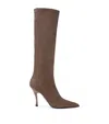 Loewe Leather New Comic Knee-high Boots 90 In Brown