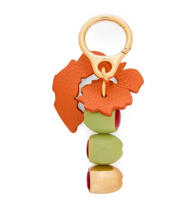 Loewe Charm Martini Olives Multicolor In Acetato E Metallo Donna In Green Gold