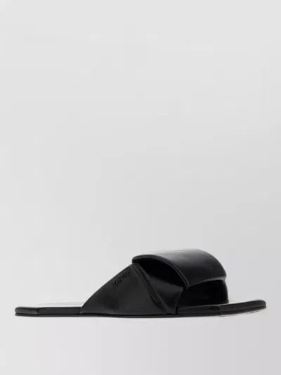 Loewe Leather Origami Sandals Open Toe Strap In Multi