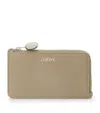 Loewe Leather Pebble Card Holder