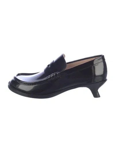 Pre-owned Loewe Leather Pumps In Blue