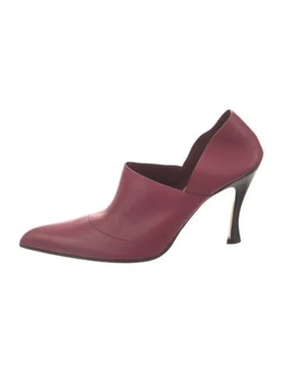 Pre-owned Loewe Leather Pumps In Pink