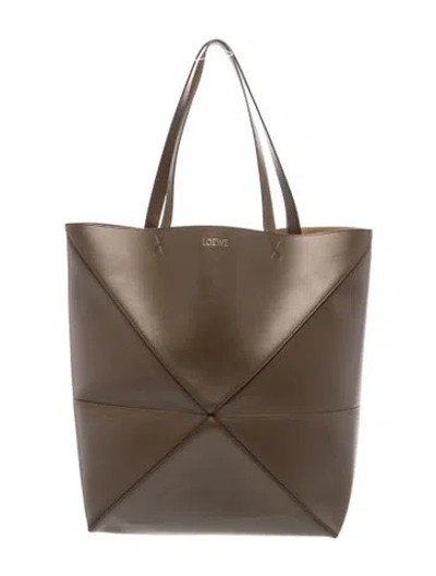 Pre-owned Loewe Leather Puzzle Xl 2024 In Multi