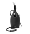 Loewe Leather Scarf Backpack In Black