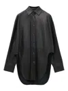 Loewe Shirt In Nappa Lambskin In Black