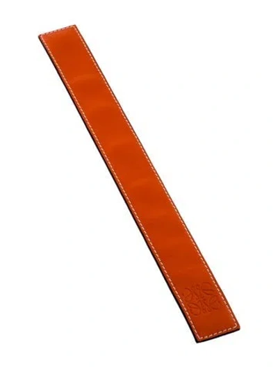 Pre-owned Loewe Leather Slap Wrap Bracelet In Multi