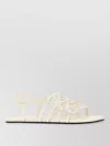 Loewe Leather Slides In White