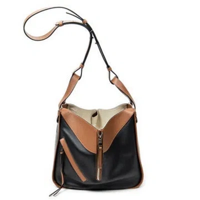 Pre-owned Loewe Leather Small Hammock In Brown