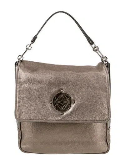 Pre-owned Loewe Leather Top Handle Bag