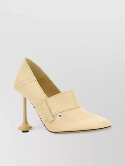 LOEWE LEATHER TOY PUMPS STRAP DECORATIVE