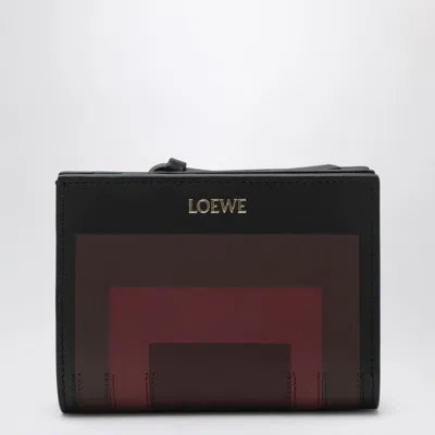 Loewe Leather Wallet In Black
