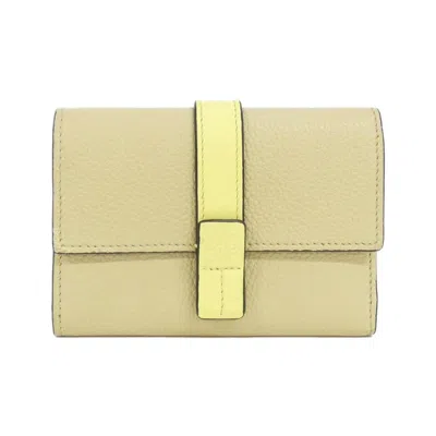 Pre-owned Loewe Leather Wallet (tri-fold) ()
