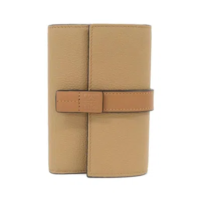 Pre-owned Loewe Leather Wallet (tri-fold) ()