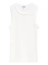 Loewe Lgo-embroidered Top In White