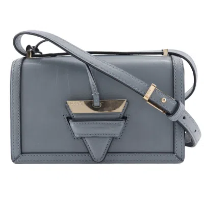 Pre-owned Loewe Light Blue Stone Blue Leather Shoulder Bag ()
