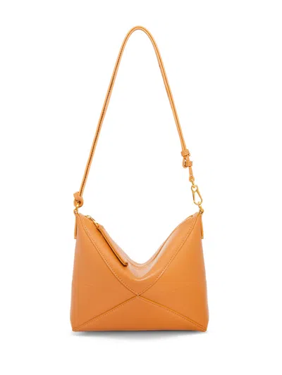 Loewe Pochette Puzzle Fold In Light Brown