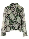 Loewe Silk Shirt In Green