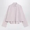 Loewe Anagram Embroidered Trapeze Shirt In Pink