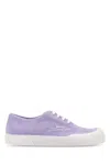 Loewe Man Sneakers Lilac Size 8 Leather In Multi