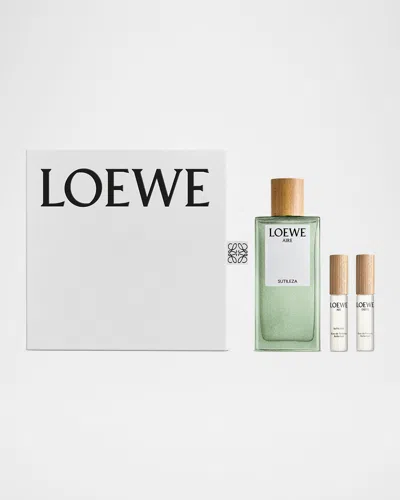 Loewe Limited-edition Aire Sutleza & Earth Fragrance Gift Set In Transparent