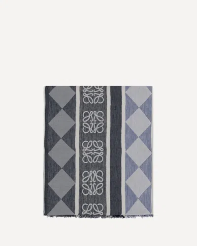 Loewe Linen And Cotton Scarf