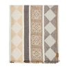 Loewe Linen And Cotton Scarf In Beige
