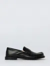Loewe Penny Strap Round Toe Stitched Detailing Loafers In Animal Print